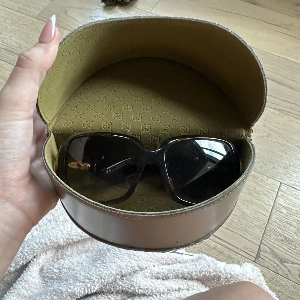 Vintage Gucci Bamboo Horse Bit Sunglasses In Tortoise, GG2969/S NK4CC 57 16 115